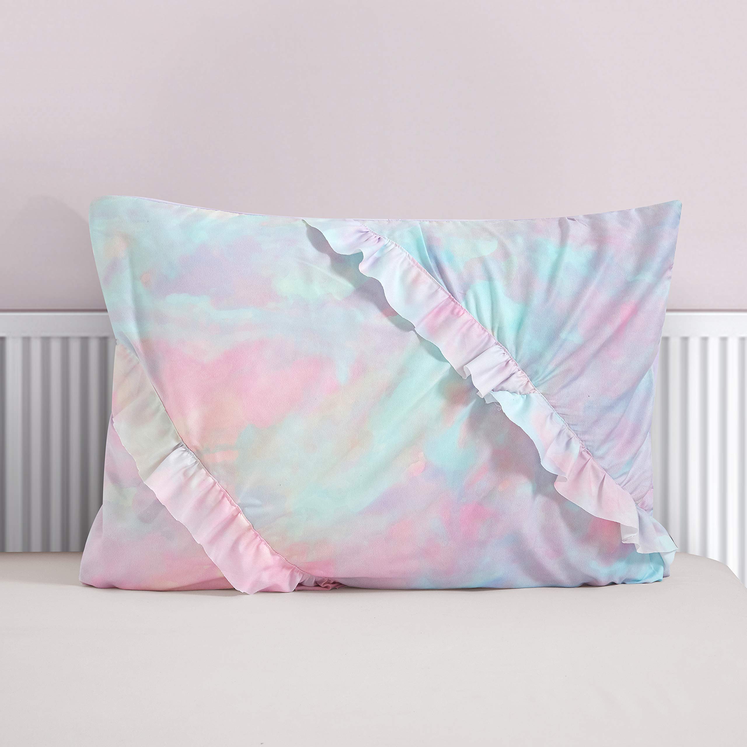 パステル⭐︎ Amazon.com: Heritage Kids Emelie Ruffle Comforter Set, Twin